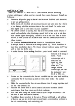 Preview for 21 page of EUROM PAC 7.2 Instruction Leaflet