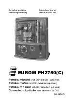 EUROM PH2750 Instructions For Use Manual предпросмотр