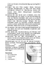 Preview for 14 page of EUROM PTC1500 Instruction Booklet