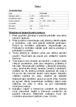 Preview for 36 page of EUROM PTC1500 Instruction Booklet