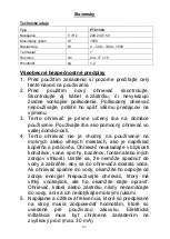 Preview for 42 page of EUROM PTC1500 Instruction Booklet