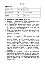 Preview for 63 page of EUROM PTC1500 Instruction Booklet