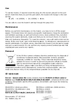 Предварительный просмотр 29 страницы EUROM QH1203 Instruction Manual