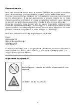 Предварительный просмотр 30 страницы EUROM QH1203 Instruction Manual