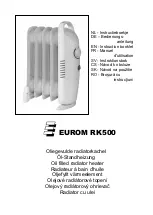 Предварительный просмотр 1 страницы EUROM RK500 Instruction Booklet