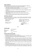 Preview for 20 page of EUROM Safe-t-Heater Mini500 Instruction Manual