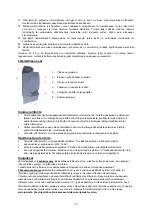 Preview for 27 page of EUROM Safe-t-Heater Mini500 Instruction Manual