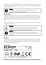 Preview for 17 page of EUROM SANI 400 WiFi User Manual