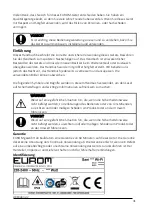 Preview for 31 page of EUROM SANI 400 WiFi User Manual