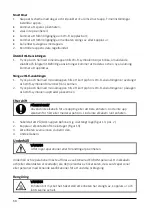 Preview for 68 page of EUROM SANI 400 WiFi User Manual