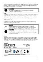 Preview for 81 page of EUROM SANI 400 WiFi User Manual