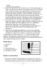 Предварительный просмотр 22 страницы EUROM Sani-Fanheat 2000R Instruction Manual