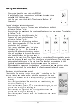 Предварительный просмотр 37 страницы EUROM Sani-Fanheat 2000R Instruction Manual