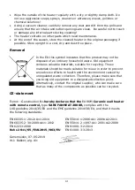 Предварительный просмотр 41 страницы EUROM Sani-Fanheat 2000R Instruction Manual