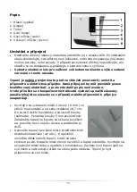 Предварительный просмотр 74 страницы EUROM Sani-Fanheat 2000R Instruction Manual