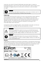 Preview for 31 page of EUROM Sani Mirror Wi-Fi 400 User Manual