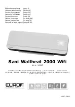 EUROM Sani Wallheat 2000 Wifi Instruction Manual preview