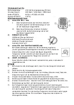 Preview for 5 page of EUROM SF2007C Usage And Maintenance Manual