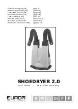 Preview for 1 page of EUROM Shoe Dryer 2.0 Instruction Manual