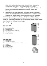 Предварительный просмотр 20 страницы EUROM Sub-heat 1500 Instruction Manual