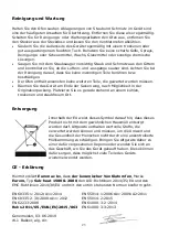 Предварительный просмотр 23 страницы EUROM Sub-heat 1500 Instruction Manual