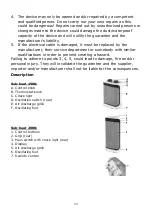 Предварительный просмотр 29 страницы EUROM Sub-heat 1500 Instruction Manual