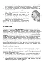 Preview for 31 page of EUROM Sub-heat 1500 Instruction Manual