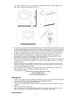 Preview for 5 page of EUROM VALENCIA Instruction Booklet