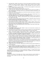 Preview for 18 page of EUROM VALENCIA Instruction Booklet