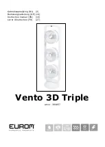 EUROM Vento 3D Triple Instruction Manual preview