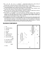 Предварительный просмотр 9 страницы EUROM Vento Series Instruction Leaflet