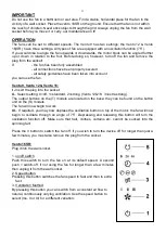 Предварительный просмотр 11 страницы EUROM Vento Series Instruction Leaflet