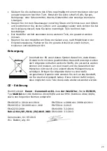 Preview for 20 page of EUROM VK2002 Instruction Manual