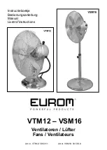 Предварительный просмотр 1 страницы EUROM VSM16 Manual