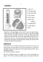 Предварительный просмотр 9 страницы EUROM VTW29 Instruction Leaflet