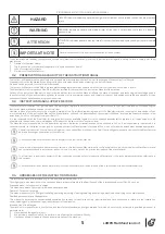 Предварительный просмотр 7 страницы Euromacchine LAMPO GREEN Instructions For Installation, Use And Maintenance Manual