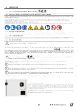 Предварительный просмотр 23 страницы Euromacchine LAMPO GREEN Instructions For Installation, Use And Maintenance Manual