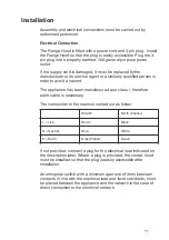 Preview for 11 page of Euromaid CF6BLS User Manual