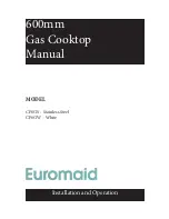 Euromaid CF6GS Installation And Operation Manual preview