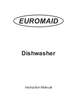 Euromaid Dishwasher Instruction Manual preview