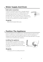 Предварительный просмотр 9 страницы Euromaid E14DWB User Manual