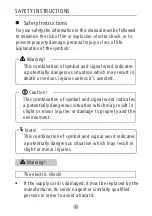 Preview for 3 page of Euromaid E750FLW User Manual