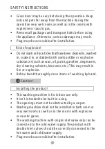 Preview for 5 page of Euromaid E750FLW User Manual