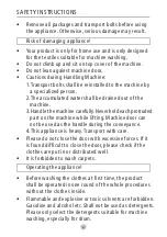 Preview for 6 page of Euromaid E750FLW User Manual