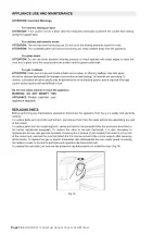 Предварительный просмотр 16 страницы Euromaid EDF90S User Manual