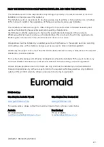 Предварительный просмотр 20 страницы Euromaid EFD474S User Manual