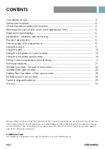 Preview for 3 page of Euromaid EFS54FC-DCW User Manual