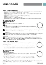 Preview for 10 page of Euromaid EFS54FC-DCW User Manual