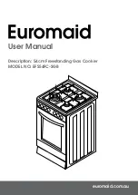 Euromaid EFS54FC-SGB User Manual preview