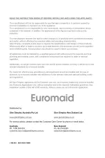 Предварительный просмотр 24 страницы Euromaid ESBS563S User Manual